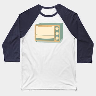 Microwave flat illustration design Baseball T-Shirt